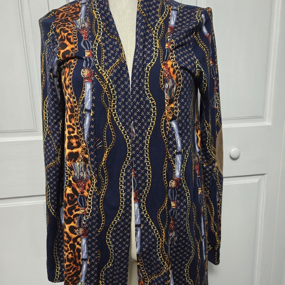Cool Melon Polyester Cardigan